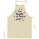 Cadeau Cuisinier cuisinière mère maman papa père mamie papi Vêtement Blouse de protection Barbecue Jardinage Tablier de Travail Tâches ménagères 