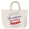 Sac Fête des Mères Mamie Famille Idée Cadeau anniversaire Noël Travail Boulot Métier Départ Retraite Collègue Femme cabas shopping plage