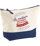 Pochette Trousse Fête des Mères Fêtes des Pères Mamie Papi Famille Idée Cadeau anniversaire Noël Travail Boulot Métier Départ Retraite Collègue Femme Homme