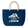 Sac de plage Bleu anse corde Né pour Escrime
