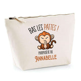 Trousse pochette de rangement maquillage Fête des Mères Mamie Famille Idée Cadeau anniversaire Noël Travail Boulot Métier Départ Retraite Collègue Femme