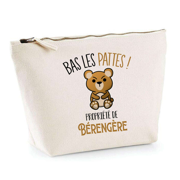 Trousse pochette de rangement maquillage Fête des Mères Mamie Famille Idée Cadeau anniversaire Noël Travail Boulot Métier Départ Retraite Collègue Femme