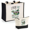 Cabas homme ou femme sac plage ou shopping tote bag pochette trousse Idée cadeau original pour anniversaire Noël travail départ retraite collègue famille fete des mères fetes des pères papa maman mamie papi