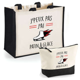 Cabas homme ou femme sac plage ou shopping tote bag pochette trousse Idée cadeau original pour anniversaire Noël travail départ retraite collègue famille fete des mères fetes des pères papa maman mamie papi