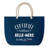 Sac de Plage Bleu avec Anse Corde Certifiée meilleure Belle-Mère