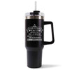 Mug isotherme Noir Commissionnaire Ministère Magie