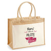 Sac Fête des Mères Mamie MAman Soeur Femme Famille Idée Cadeau anniversaire Noël Travail Boulot Métier Départ Retraite Collègue Femme cabas shopping plage