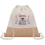 Sac Fête des Mères Mamie Famille Idée Cadeau anniversaire Noël Travail Boulot Métier Départ Retraite Collègue Femme cabas shopping plage