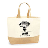 Sac Jute Fête des Mères Fêtes des Pères Mamie Papi Famille Idée Cadeau anniversaire Noël Travail Boulot Métier Départ Retraite Collègue Femme Homme