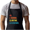 Cadeau Cuisinier cuisinière mère maman papa père mamie papi Vêtement Blouse de protection Barbecue Jardinage Tablier de Travail Tâches ménagères 