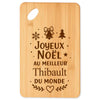 Planche à découper cadeau Noël famille amis papa maman mamie papi, idée cadeau apéro et cuisine, Secret Santa