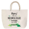 Sac Fête des Mères Mamie Famille Idée Cadeau anniversaire Noël Travail Boulot Métier Départ Retraite Collègue Femme cabas shopping plage