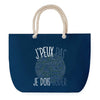 Sac de plage Bleu anse corde J'peux Pas Codeur Coding Coder