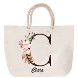 Sac Fête des Mères Mamie Famille Idée Cadeau anniversaire Noël Travail Boulot Métier Départ Retraite Collègue Femme cabas shopping plage