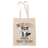 Sac tote bag réutilisable coton shopping Fête des Mères Mamie Famille Idée Cadeau anniversaire Noël Travail Boulot Métier Départ Retraite Collègue Femme
