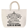Sac Fête des Mères Mamie Famille Idée Cadeau anniversaire Noël Travail Boulot Métier Départ Retraite Collègue Femme cabas shopping plage
