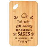 Planche à découper cadeau Noël famille amis papa maman mamie papi, idée cadeau apéro et cuisine, Secret Santa