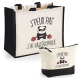 Cabas homme ou femme sac plage ou shopping tote bag pochette trousse Idée cadeau original pour anniversaire Noël travail départ retraite collègue famille fete des mères fetes des pères papa maman mamie papi