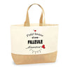 Sac Jute Fête des Mères Fêtes des Pères Mamie Papi Famille Idée Cadeau anniversaire Noël Travail Boulot Métier Départ Retraite Collègue Femme Homme