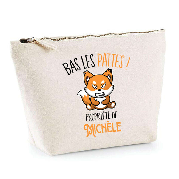 Trousse pochette de rangement maquillage Fête des Mères Mamie Famille Idée Cadeau anniversaire Noël Travail Boulot Métier Départ Retraite Collègue Femme