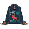 sac a dos femme bleu coton recycle avec pochette cadeau original pour collegue amie prof ou soeur idee cadeau femme noel anniversaire secret santa ou depart a la retraite sac pratique chic et ecoresponsable design breton elegant