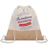 Sac Fête des Mères Mamie Maman Cadeau anniversaire Noël Travail Métier Départ Retraite Collègue Femme cabas shopping plage