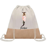 Sac Fête des Mères Mamie Maman Cadeau anniversaire Noël Travail Métier Départ Retraite Collègue Femme cabas shopping plage