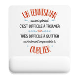 Tapis de souris ergonomique avec repose-poignet, accessoire bureau pour femme et homme, fête des pères, cadeau pas cher, idée cadeau fête des mères, secret santa, départ à la retraite, télétravail et gaming