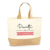 Sac Jute Fête des Mères Fêtes des Pères Mamie Papi Famille Idée Cadeau anniversaire Noël Travail Boulot Métier Départ Retraite Collègue Femme Homme