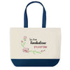 Sac de shopping bleu Handballeuse d'exception