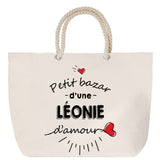 Sac Fête des Mères Mamie Famille Idée Cadeau anniversaire Noël Travail Boulot Métier Départ Retraite Collègue Femme cabas shopping plage
