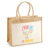 Sac Fête des Mères Mamie Famille Idée Cadeau anniversaire Noël Travail Boulot Métier Départ Retraite Collègue Femme cabas shopping plage Homme Papa Papi Pères Frère
