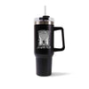 Mug isotherme Noir Heavy Metal J'peux pas