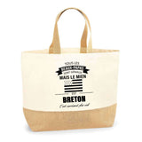 Sac Jute Fête des Mères Fêtes des Pères Mamie Papi Famille Idée Cadeau anniversaire Noël Travail Boulot Métier Départ Retraite Collègue Femme Homme