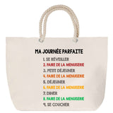 Sac Fête des Mères Fete des Pères Papi Mamie Famille Cadeau anniversaire Noël Travail Boulot Métier Retraite Collègue Femme Homme Cabas