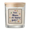noël cadeau départ retraite travail collègue idée fête des mères boulot soeur grand-mères santa anniversaire femme fille saint valentin mamie maman bougie candle homme papa grand-père soeur frère