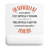 Tapis de souris ergonomique avec repose-poignet, accessoire bureau pour femme et homme, fête des pères, cadeau pas cher, idée cadeau fête des mères, secret santa, départ à la retraite, télétravail et gaming