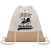 Sac Fête des Mères Mamie Cadeau anniversaire Noël Travail Métier Départ Retraite Collègue Femme Homme Fête des Pères Papa Maman Papi cabas shopping plage