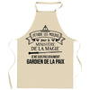 Cadeau Cuisinier cuisinière mère maman papa père mamie papi Vêtement Blouse de protection Barbecue Jardinage Tablier de Travail Tâches ménagères 