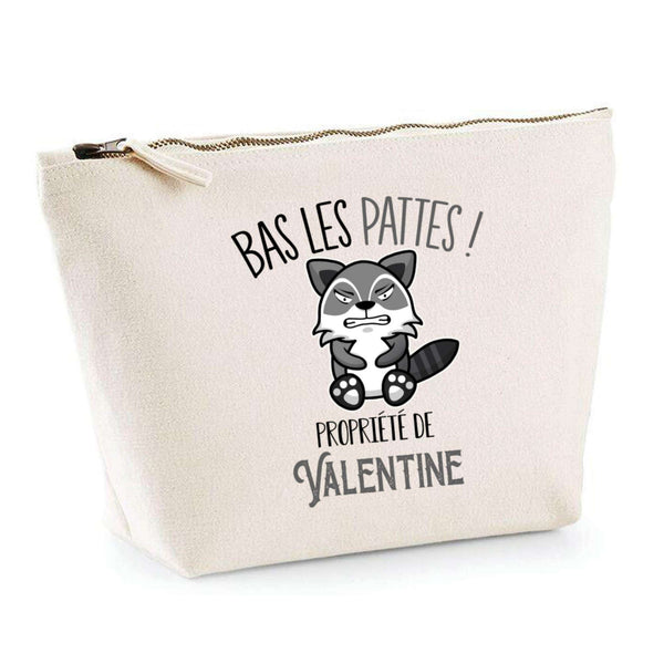 Trousse pochette de rangement maquillage Fête des Mères Mamie Famille Idée Cadeau anniversaire Noël Travail Boulot Métier Départ Retraite Collègue Femme