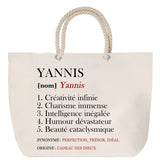 Sac Fête des Mères Mamie Famille Idée Cadeau anniversaire Noël Travail Boulot Métier Départ Retraite Collègue Femme cabas shopping plage