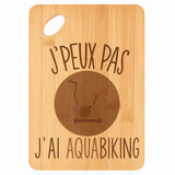 Planche bambou gravée personnalisée femme homme idée cadeau Fête des Mères Fête des Pères apéro papa maman prénom cuisine plateau fromage