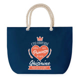 Sac de plage Bleu anse corde Ghislaine Princesse