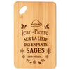 Planche à découper cadeau Noël famille amis papa maman mamie papi, idée cadeau apéro et cuisine, Secret Santa