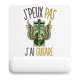 Tapis de souris ergonomique avec repose-poignet, accessoire bureau pour femme et homme, fête des pères, cadeau pas cher, idée cadeau fête des mères, secret santa, départ à la retraite, télétravail et gaming