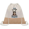 Sac Fête des Pères Papi Papa Cadeau anniversaire Noël Travail Boulot Métier Départ Retraite Collègue Homme cabas shopping plage
