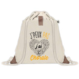 Sac à dos avec pochette J'peux pas Chorale