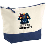 Sac Fête des Mères Mamie Famille Idée Cadeau anniversaire Noël Travail Boulot Métier Départ Retraite Collègue Femme cabas shopping plage