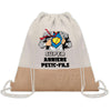 Sac Fête des Pères Papi Papa Cadeau anniversaire Noël Travail Boulot Métier Départ Retraite Collègue Homme cabas shopping plage
