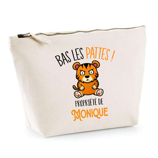 Trousse pochette de rangement maquillage Fête des Mères Mamie Famille Idée Cadeau anniversaire Noël Travail Boulot Métier Départ Retraite Collègue Femme